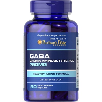 Puritan's Pride GABA 750 mg [90 капсули]