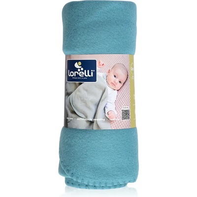 Lorelli Бебешко одеяло LORELLI 75/100 см полар Stone Blue (10340020010)