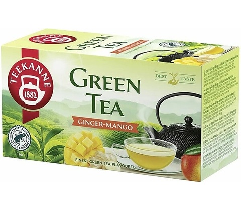 TEEKANNE zelený Ginger & Mango 35 g