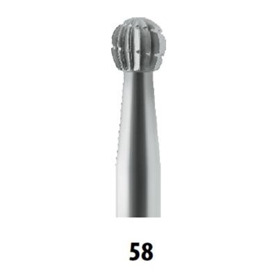 Medin 229310 - Fréza technická pr. 8x7,5/60mm, s válcovou stopkou 6mm, HSS, typ 58 zub č. 3