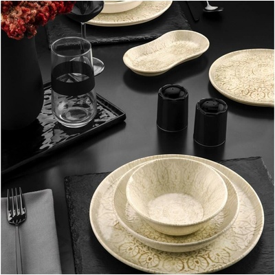 Asir Jídelní sada béžová porcelán 721NBL3152 27 ks