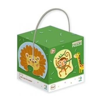 Image 1 of dodo - Комплект от 6 пъзела - Диви животни (300153)