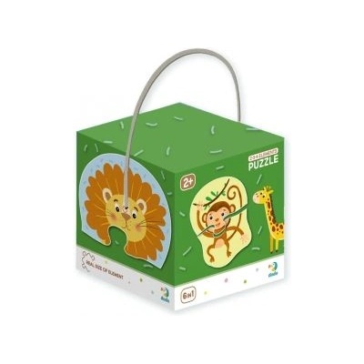 dodo - Комплект от 6 пъзела - Диви животни (300153)