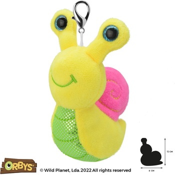 Wild Planet Ключодържател Охлюв 12см, Wild Planet (K8524)