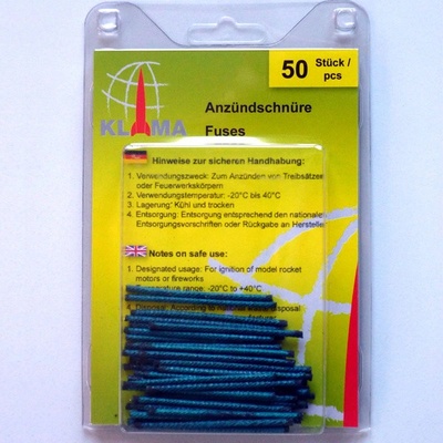 Klima Zápalnice 2.5 x 60 mm 5-6s 50