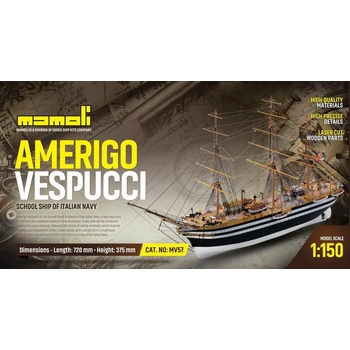 Image 1 of Mamoli Барк Америго Веспучи - Amerigo Vespucci 1: 150 (MV57)
