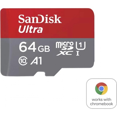 SanDisk Ultra microSDXC 64GB UHS-I/U1 (SDSQUAB-064G-GN6FA)