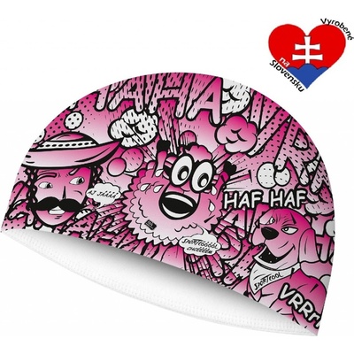 Sportcool Detská čiapka Active Kids 7813 ružová/biela/čierna