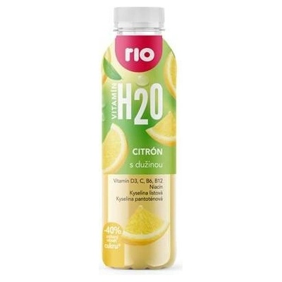 Rio H2O Vitamínová voda citron 6 x 400 ml