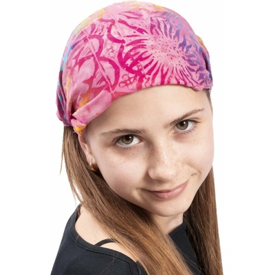Čelenka BALI BATIK růžová XII.