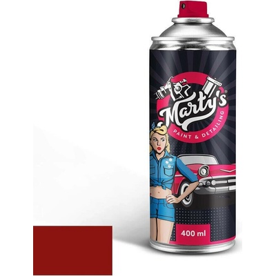 Marty's Autolak ve spreji Renault 727 Spanish Rot kvalita autolaku Standardní sprej 400ml