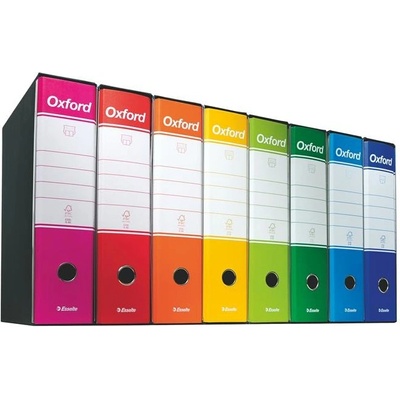 ESSELTE Oxford Pákový zakladač s obalom 8 cm A4 modrý