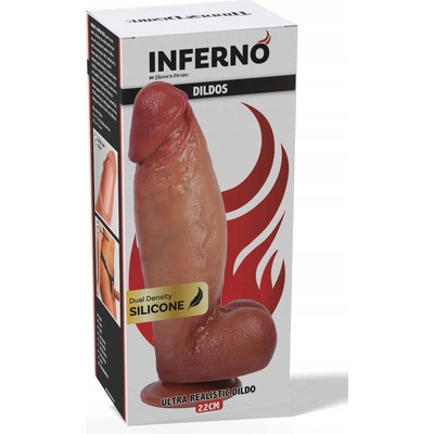 Hidden Desire Ultra Realistic Dildo Silicone 22 cm Skin ultra realistický dildo