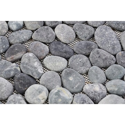 Divero Garth 968 Mozaika říční oblázky 30 x 30 cm šedá 1m²