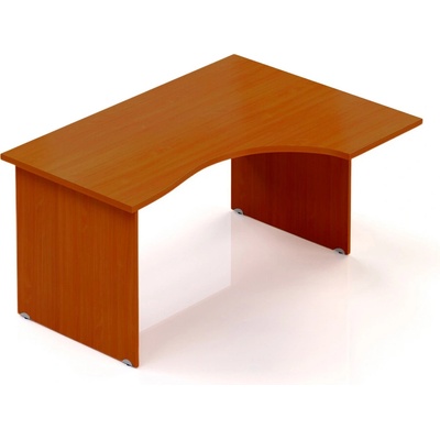 Lenza Ergonomický stůl Visio 140 x 100 cm, pravý, třešeň