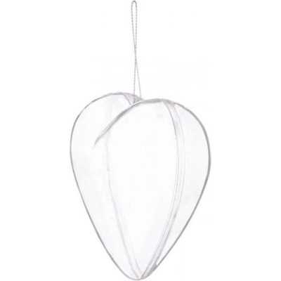 Ca2010 akrylové srdce 12 cm