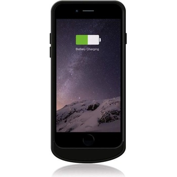 ZENS Battery Wireless Charging Case - поликарбонатов кейс-батерия (1550mAh) за безжично захранване за iPhone 6S, iPhone 6 (черен)
