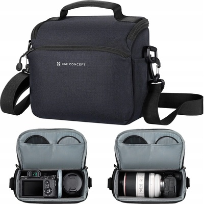 K&F Concept Camera Sling Bag 5 l čierna