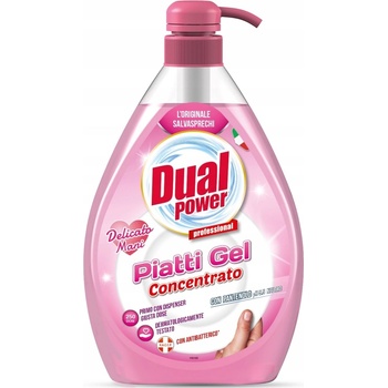 Dual Power Prostriedok na umývanie riadu pre jemné ruky 1 l