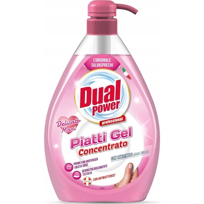 Dual Power Prostriedok na umývanie riadu pre jemné ruky 1 l