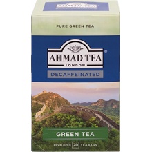 Ahmad Tea zelený čaj bez kofeínu 20 x 2 g