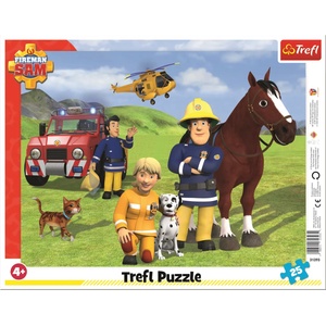 Trefl - Puzzle Fireman Sam Always on Guard - 1 - 39 piese