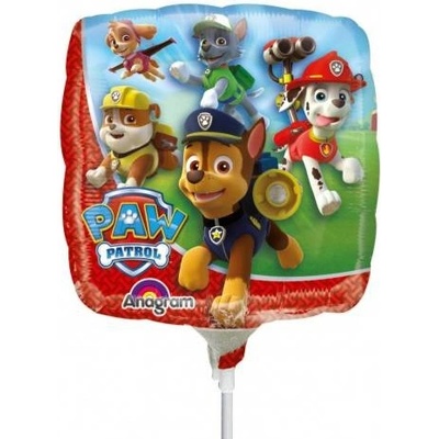 Amscan Mini fóliový balón Labková patrola 23cm