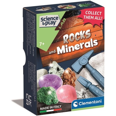 Clementoni Science&Play Geologická minisada Skaly a minerály