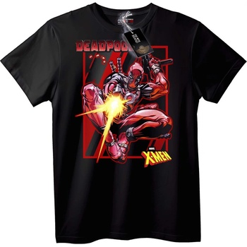NOONEBRAND Тениска Deadpool X-Men екшън - XL, White