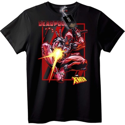 NOONEBRAND Тениска Deadpool X-Men екшън - XL, White