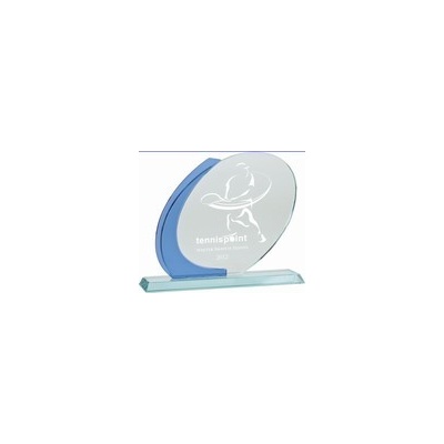 Skleněná trofej Crystal line CR1217A