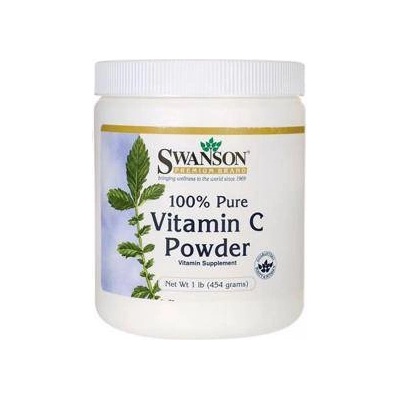 Swanson Витамин C на прах 100% чист Swanson, 454г, 4317