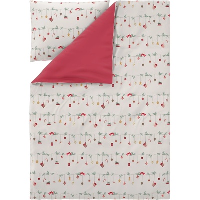 Livarno povlečení z mikrovláknitého saténu girlanda 140x200 70x90 – Hledejceny.cz