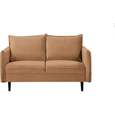 ROPEZ Кафяв кадифен диван 138 cm Juli - Ropez (Juli Sofa 2os. tk. Riviera 24 ( Davis ))
