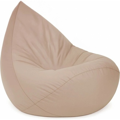 Misioo Misioo Béžový sedací vak pre deti vodeodolný pohodlný a bezpečný