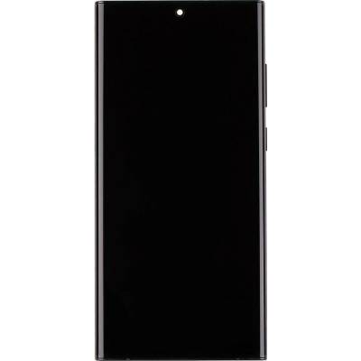 LCD Displej + Dotyková deska + Přední kryt Samsung S908B Galaxy S22 Ultra - originál