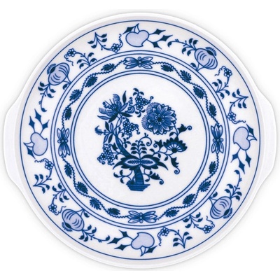 Cibulák Talíř kupový s uchy 24,6 cm Originál Český porcelán Dubí