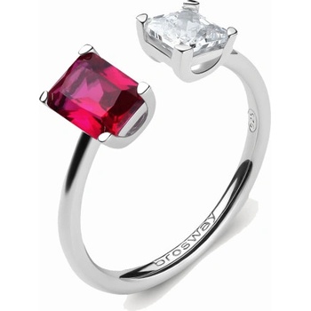 Brosway prsten Fancy Passion ruby BWFPR10