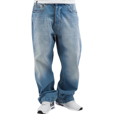 Ecko Unltd. kalhoty pánské Fat Bro Baggy jeans Light blue jeans – Sleviste.cz