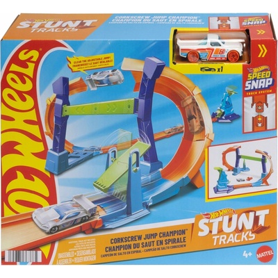 Hot Wheels Stunt Tracks Mistrovský skok smyčkou JLM91