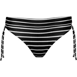 Lidea Дамско бикини долнище Lidea Women's Line Up Strap Bikini Bottoms - Black / White - размер 40 (EU) (150-6297-0113)