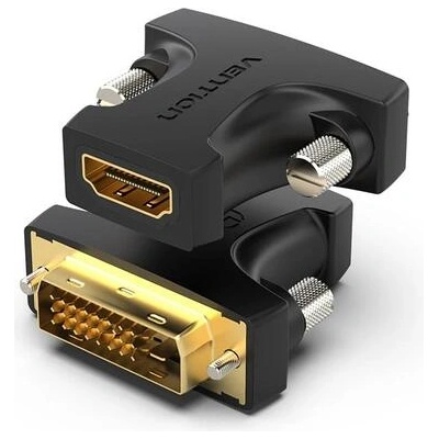 Vention AILB0 DVI (24+1) M към HDMI F адаптер, позлатени конектори, 1080P@60Hz (AILB0)