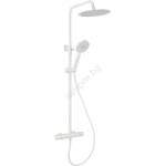 Bath Deluxe Комплект за душ с термостатен смесител dragor, матово бял (bt0069)