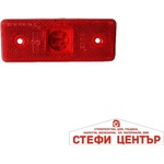 Paolo Габарит правоъгълен 0030 12v червен (76065)