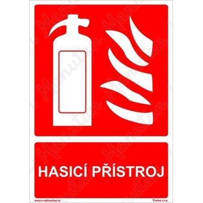 Manutan Hasicí přístroj, plast 148 x 210 x 2 mm A5