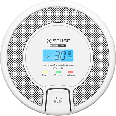 X-SENSE Детектор за въглероден оксид X-Sense CO3D (ZASXS00147WEU) (ZASXS00147WEU)