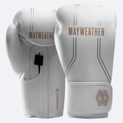 Hayabusa fightwear Боксови Ръкавици Mayweather Contender White/Gold - 16 oz