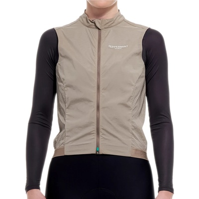 PEPPERMINT Дамски елек за колоездене PEPPERMINT Women's Signature Gilet Cycling vest - Sahara - размер XL (154-0185-0215)
