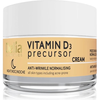Delia Cosmetics Vitamin D3 Precursor нощен крем против бръчки 50ml
