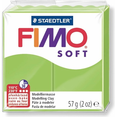 Fimo Modelovací hmota Soft jablkovo zelená 56 g